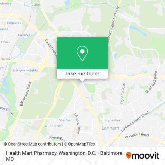 Mapa de Health Mart Pharmacy