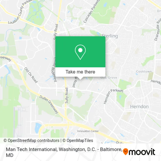 Mapa de Man Tech International