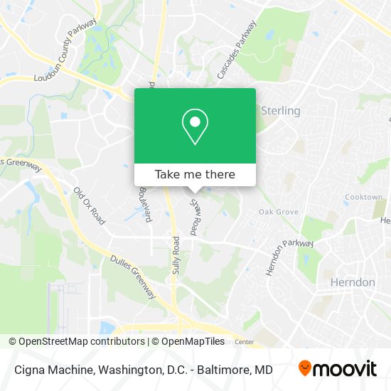 Cigna Machine map
