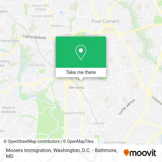 Mooers Immigration map