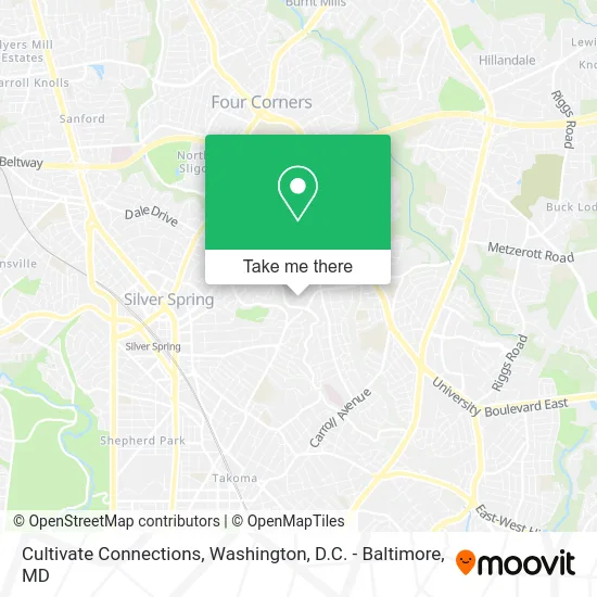 Cultivate Connections map