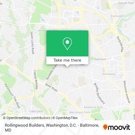 Mapa de Rollingwood Builders