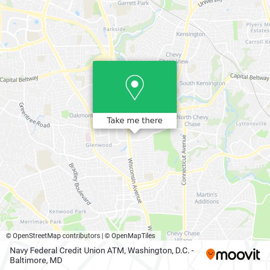 Navy Federal Credit Union ATM map