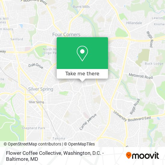 Mapa de Flower Coffee Collective