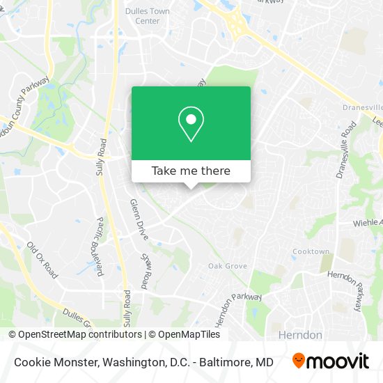 Cookie Monster map