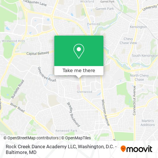 Rock Creek Dance Academy LLC map