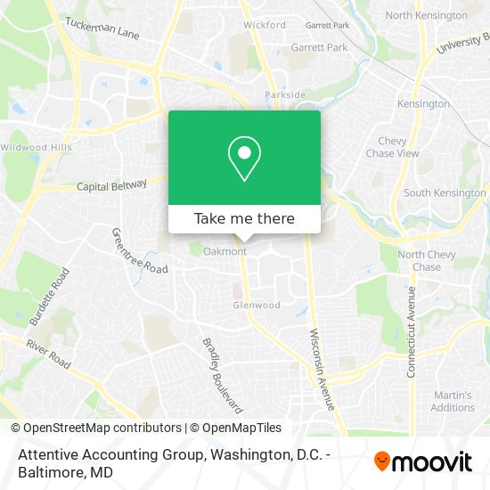 Attentive Accounting Group map