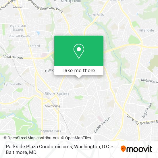 Parkside Plaza Condominiums map