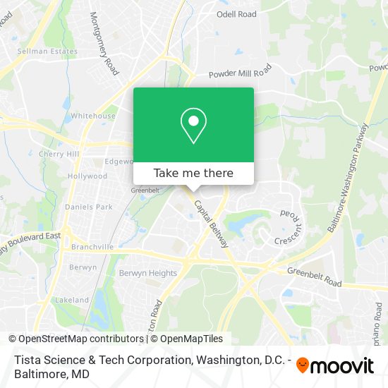 Tista Science & Tech Corporation map