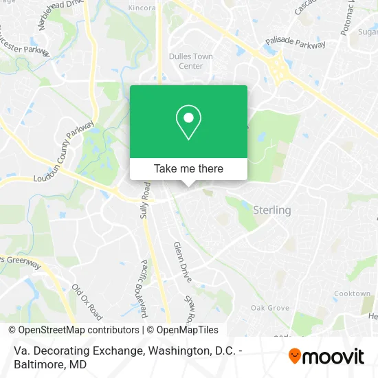 Mapa de Va. Decorating Exchange