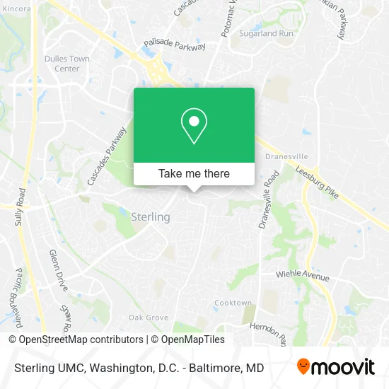 Sterling UMC map