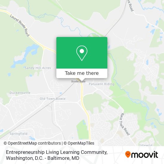 Mapa de Entrepreneurship Living Learning Community