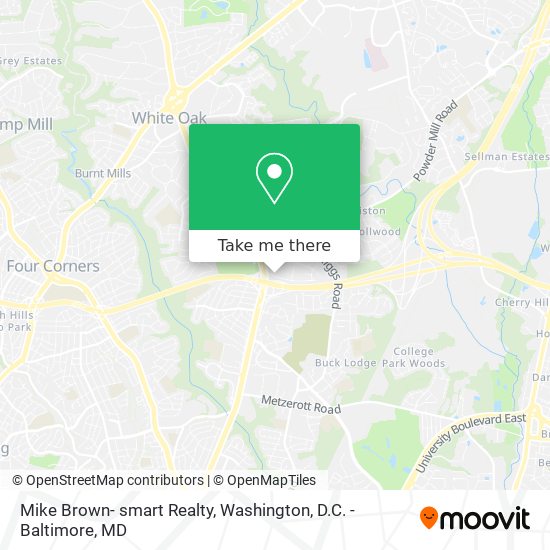 Mike Brown- smart Realty map