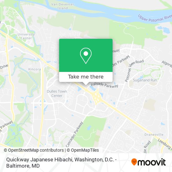 Mapa de Quickway Japanese Hibachi