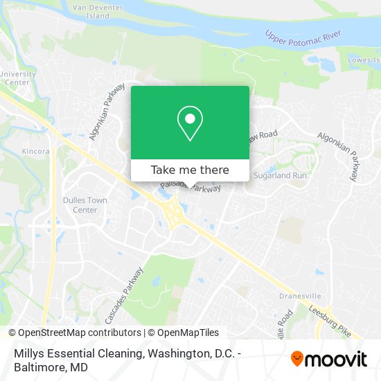Millys Essential Cleaning map