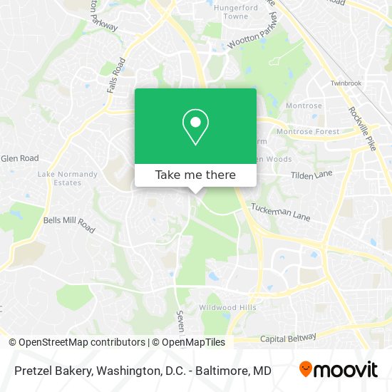 Pretzel Bakery map