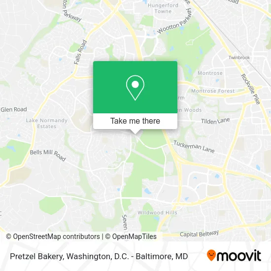 Pretzel Bakery map