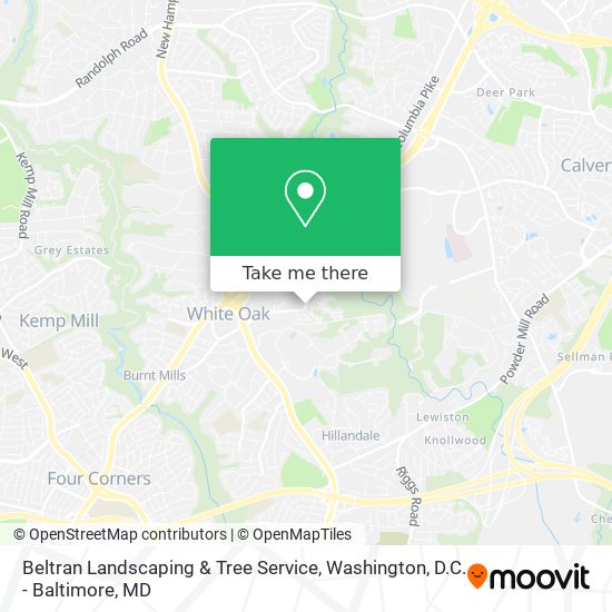 Beltran Landscaping & Tree Service map