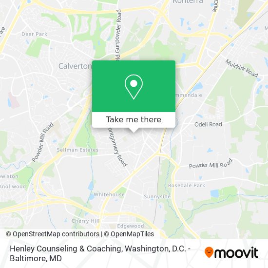 Mapa de Henley Counseling & Coaching