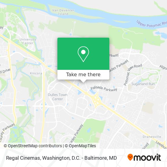 Mapa de Regal Cinemas