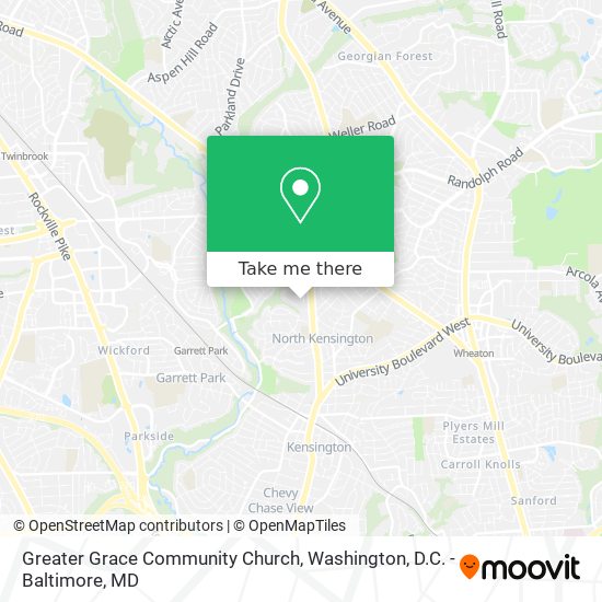 Greater Grace Community Church map