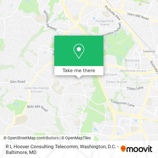 Mapa de R L Hoover Consulting Telecomm