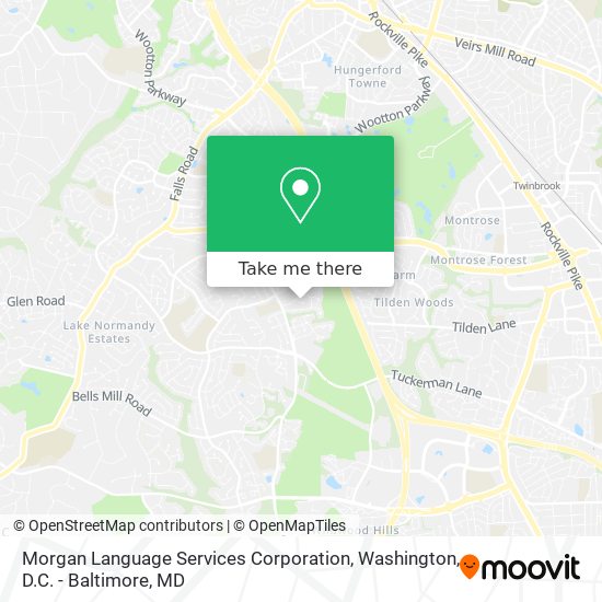 Mapa de Morgan Language Services Corporation