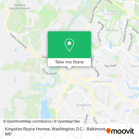 Mapa de Kingston Royce Homes