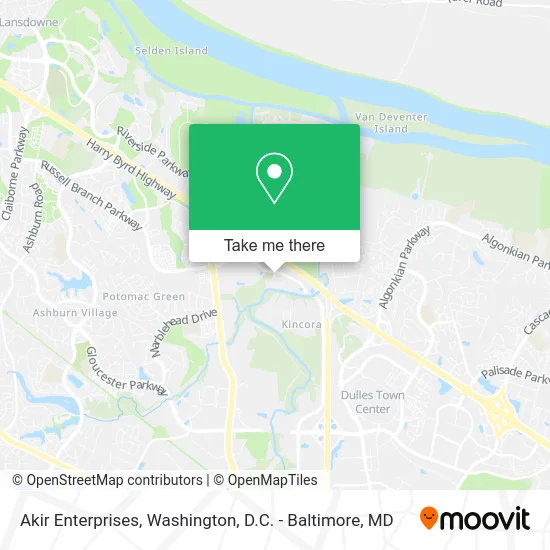 Akir Enterprises map