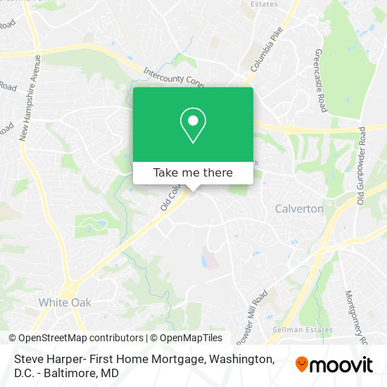 Steve Harper- First Home Mortgage map
