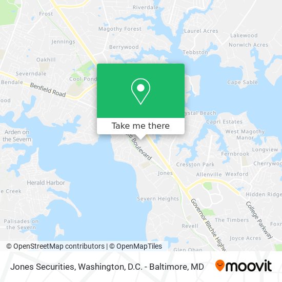 Mapa de Jones Securities