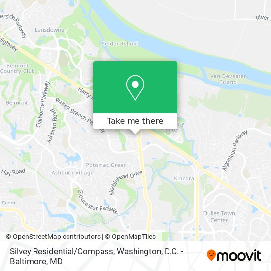 Silvey Residential/Compass map