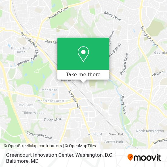 Mapa de Greencourt Innovation Center