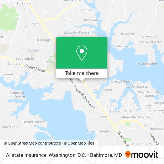 Allstate Insurance map