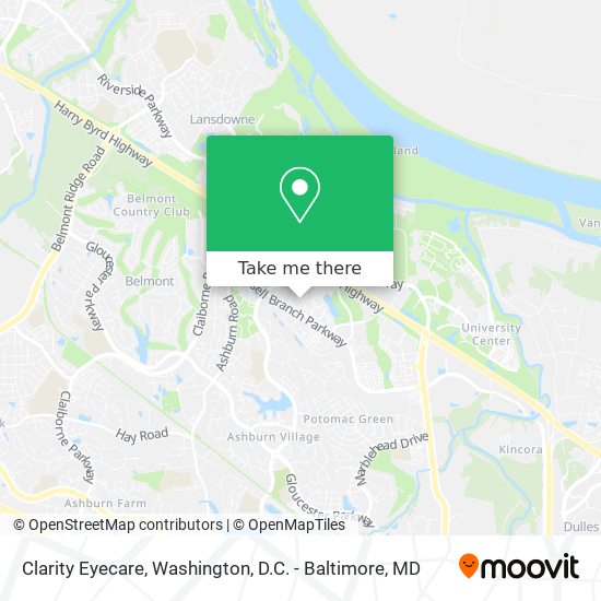 Mapa de Clarity Eyecare