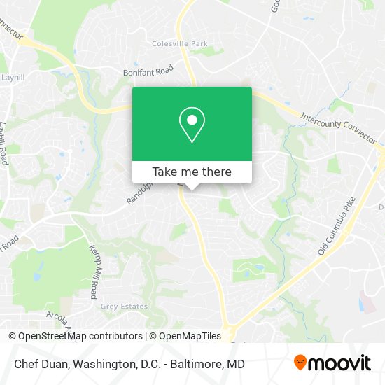 Mapa de Chef Duan