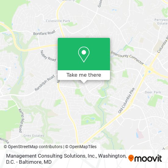 Management Consulting Solutions, Inc. map