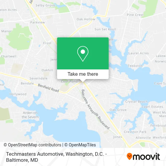 Techmasters Automotive map