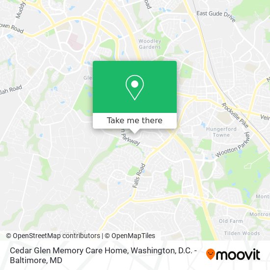 Mapa de Cedar Glen Memory Care Home