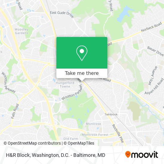 H&R Block map