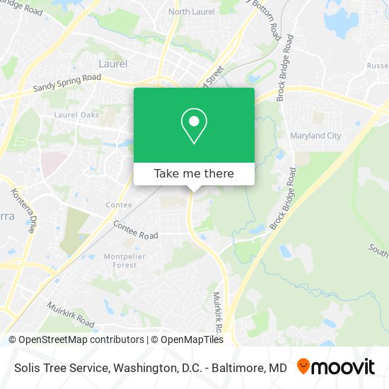 Solis Tree Service map