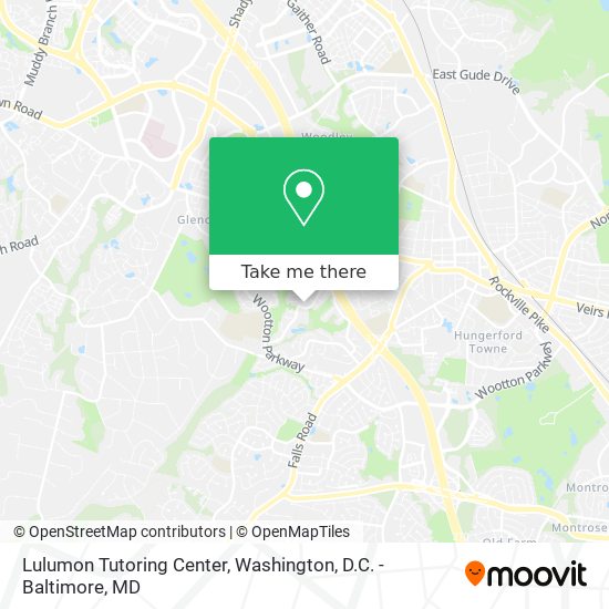 Lulumon Tutoring Center map