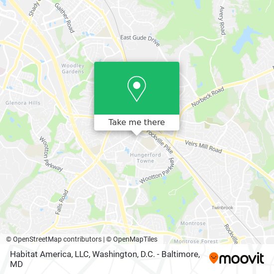Mapa de Habitat America, LLC