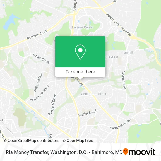 Ria Money Transfer map