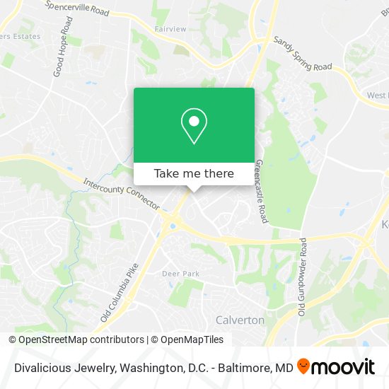 Divalicious Jewelry map