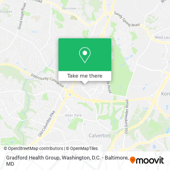 Gradford Health Group map