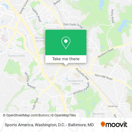 Mapa de Sports America
