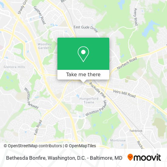 Mapa de Bethesda Bonfire