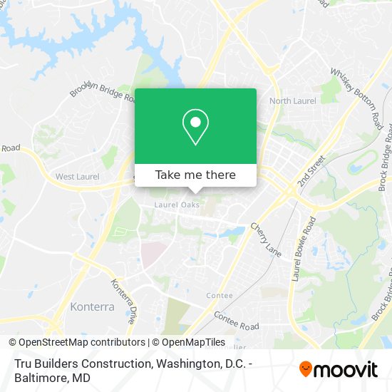 Tru Builders Construction map