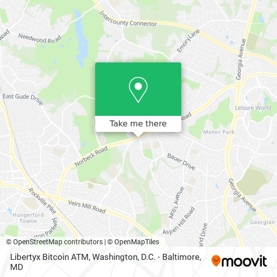 Libertyx Bitcoin ATM map